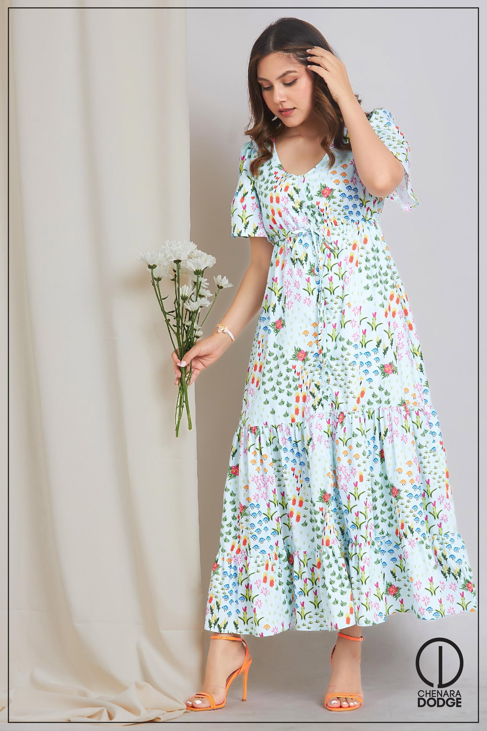 Raya Layering Essential Dress - Blue (Sleeveless) main image 1